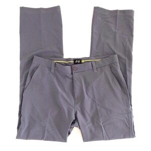 Sligo | Casual Golf Trouser Mens Size 34 Gray Straight Leg Stretch